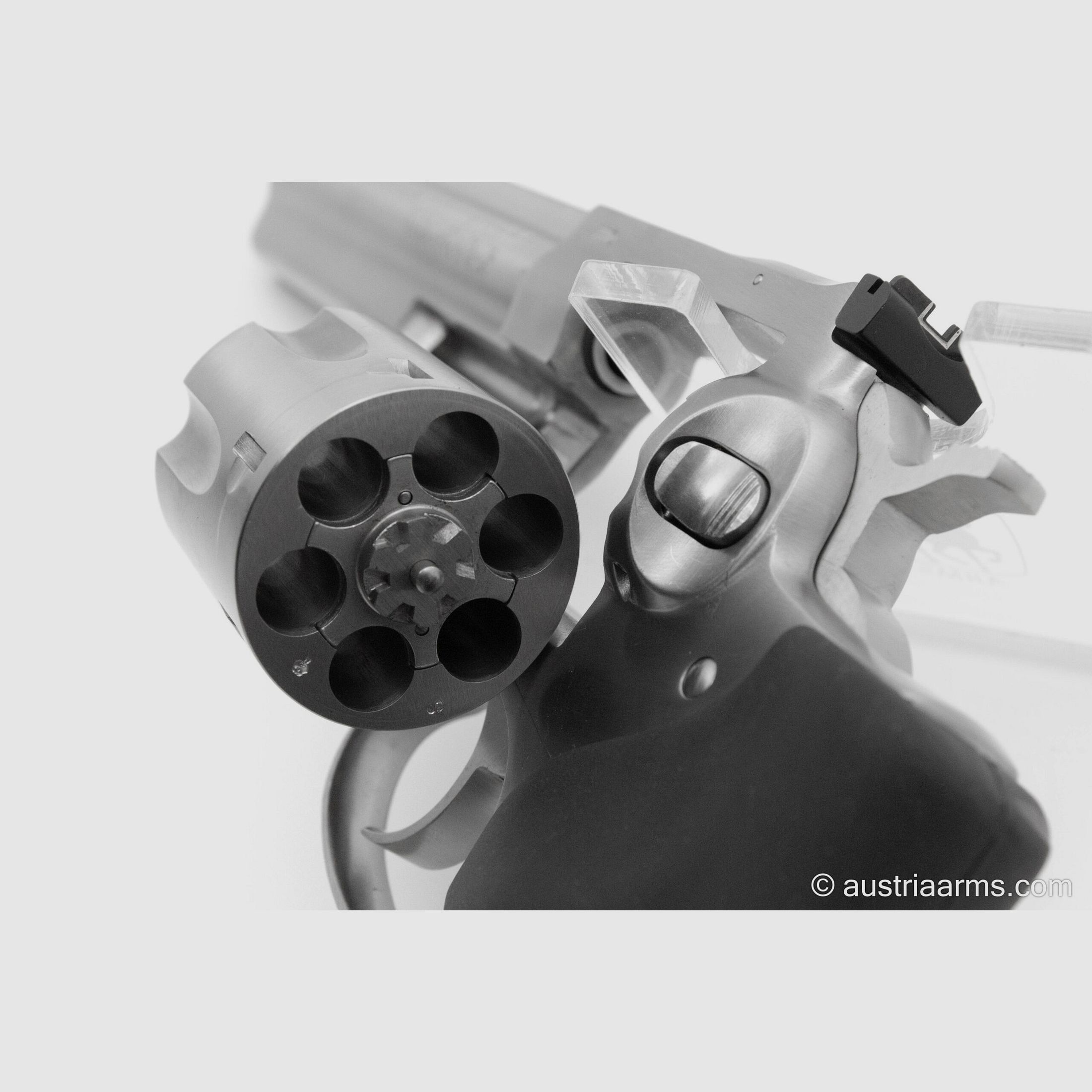 Revolver Ruger GP100 in acciaio inossidabile – canna da 6 pollici, arma usata in condizioni pari al nuovo, calibro .357 Magnum, immagine 3 di 5