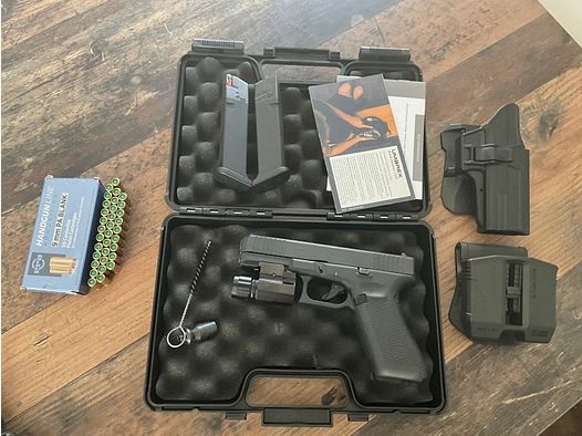 Glock 17 Gen5 schreckschusspistool 9mm P.A.K. – Compleet set – zeer goede staat