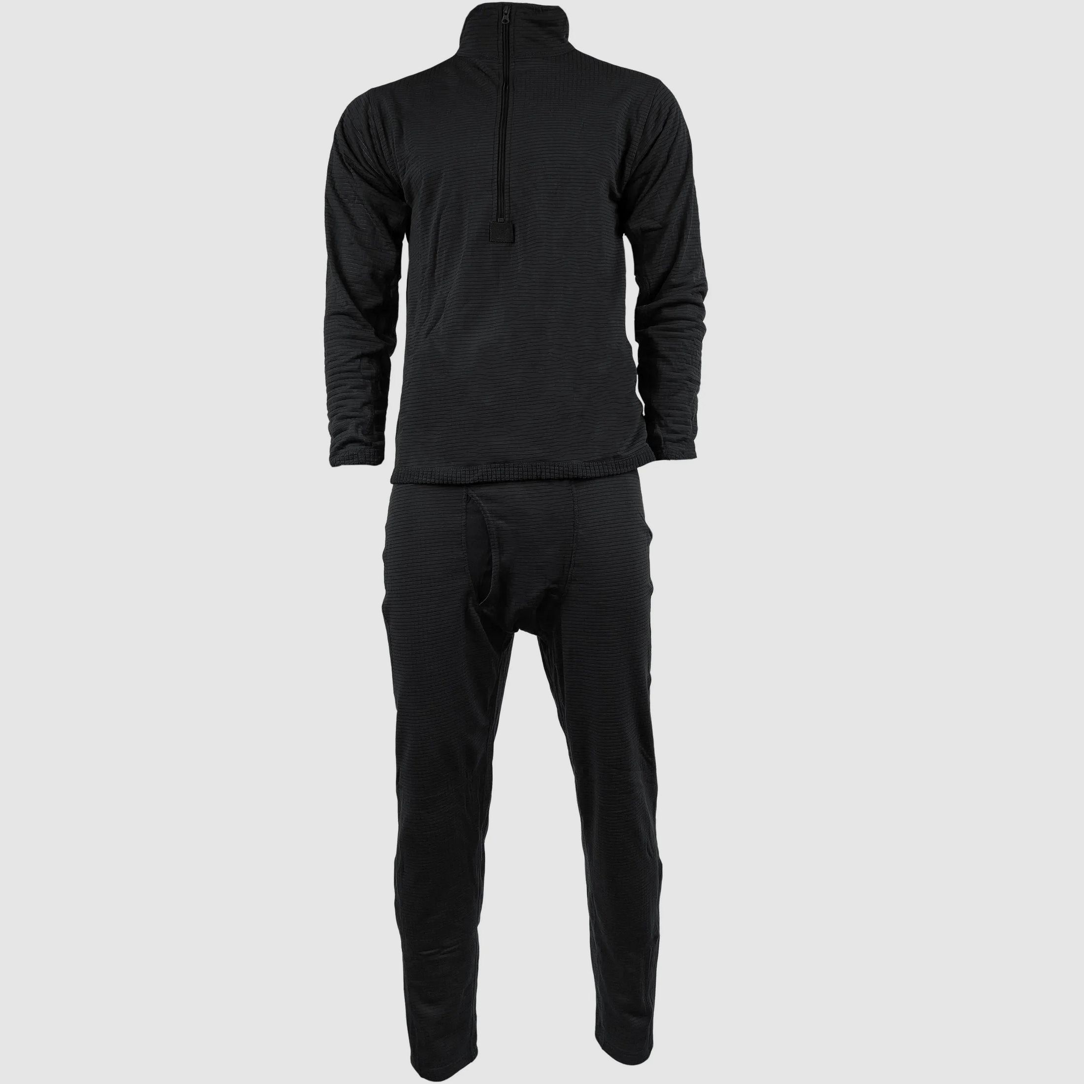 Mil-Tec Mil-Tec Unterwäsche Thermofleece Generation III schwarz
