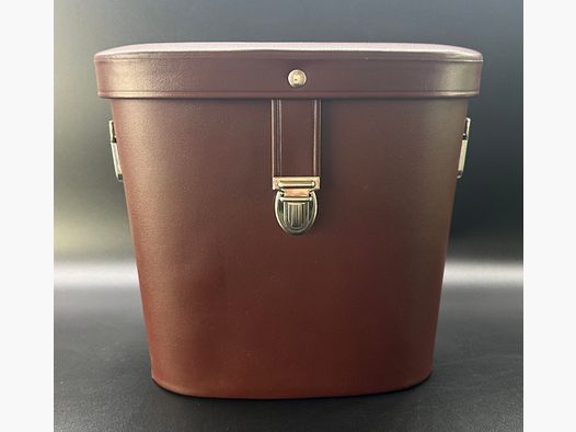borsa per binocolo come nuova per Carl Zeiss 7x50 10x50 15x50 marrone in pelle dimensioni interne 7x19x17 cm