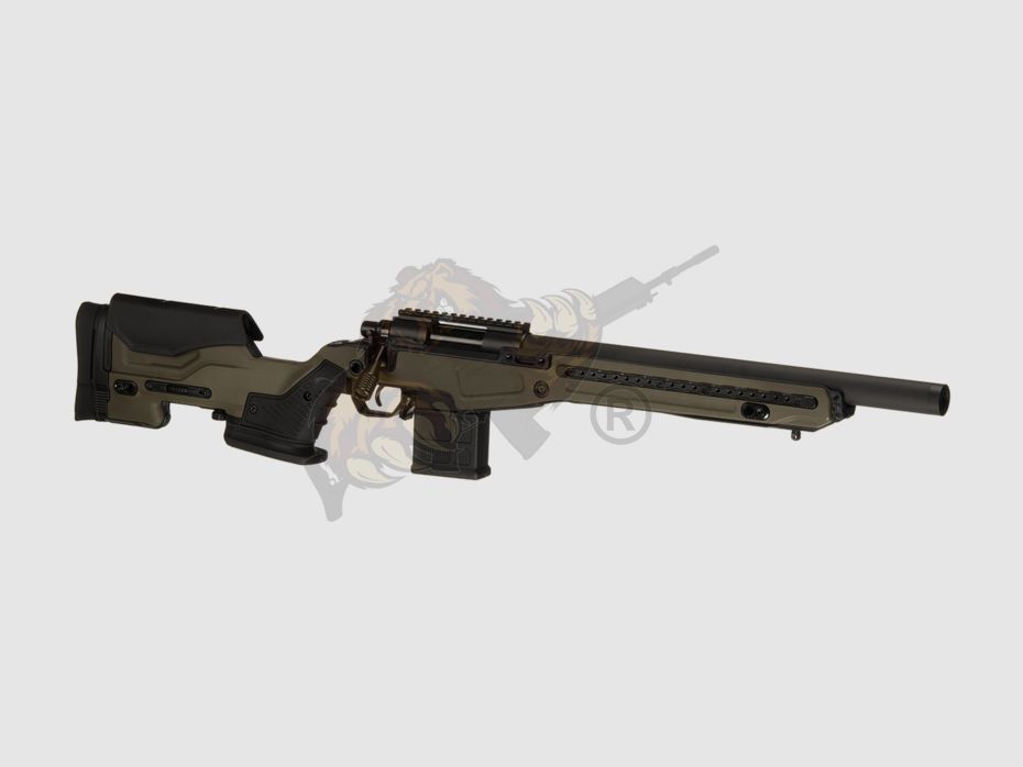 AAC T10 Short Bolt Action Sniper Rifle Oliv -F-