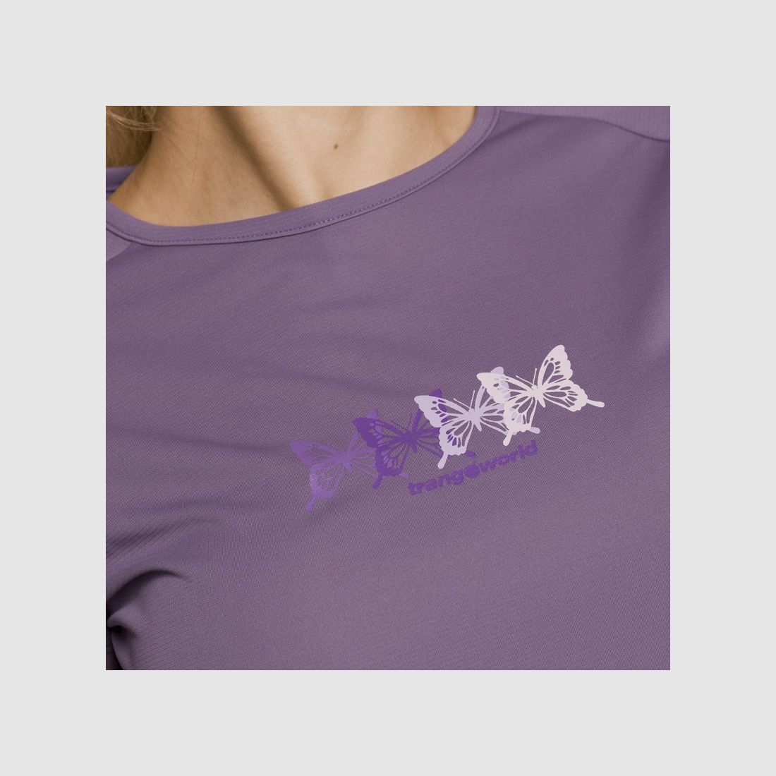 Trangoworld T-SHIRT KEMPSEY LILA, Bild 4 von 4