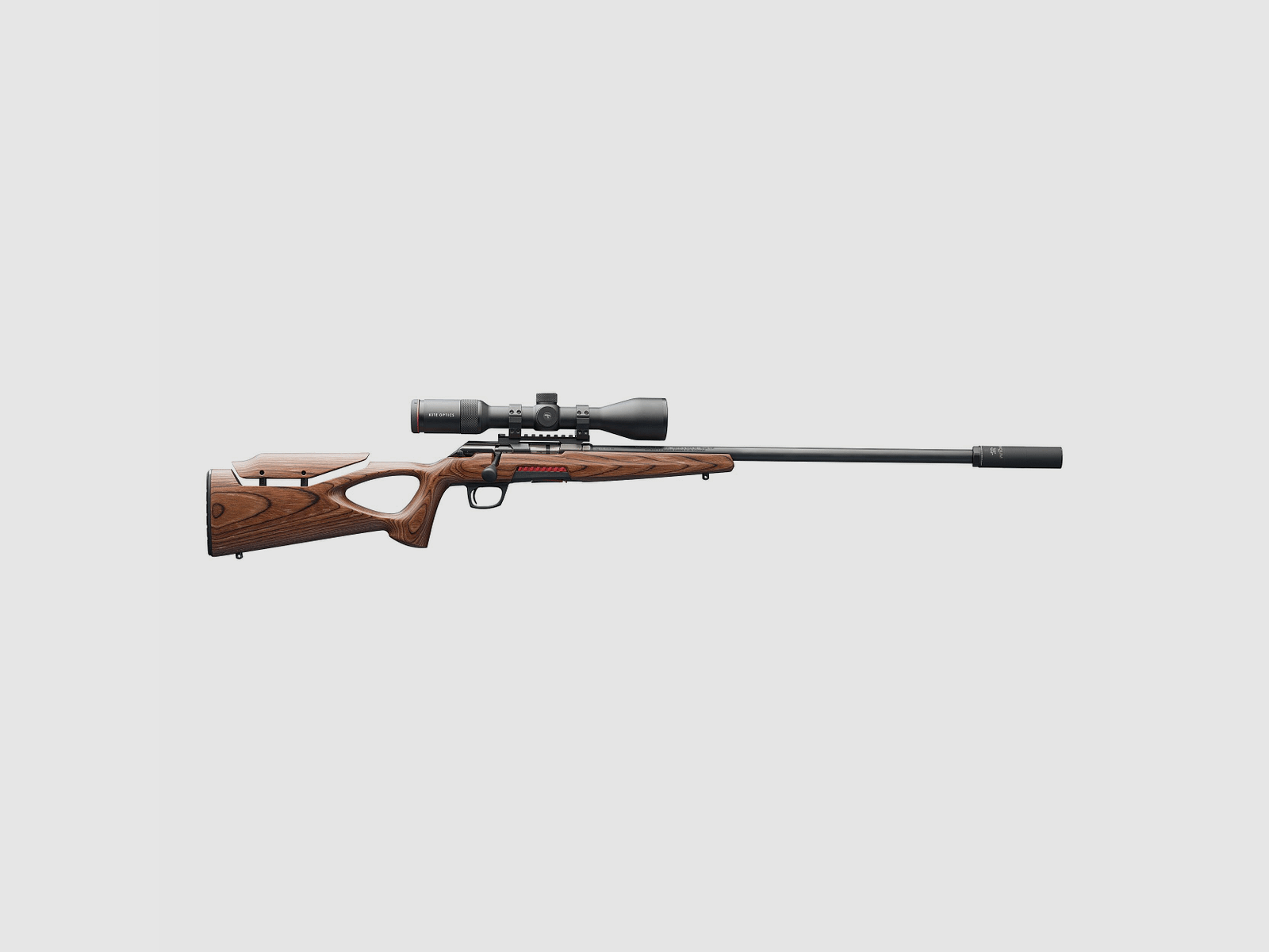 Fucile a ripetizione Winchester Xpert Thumbhole filettato - .22 lfb - LL=46cm (18")