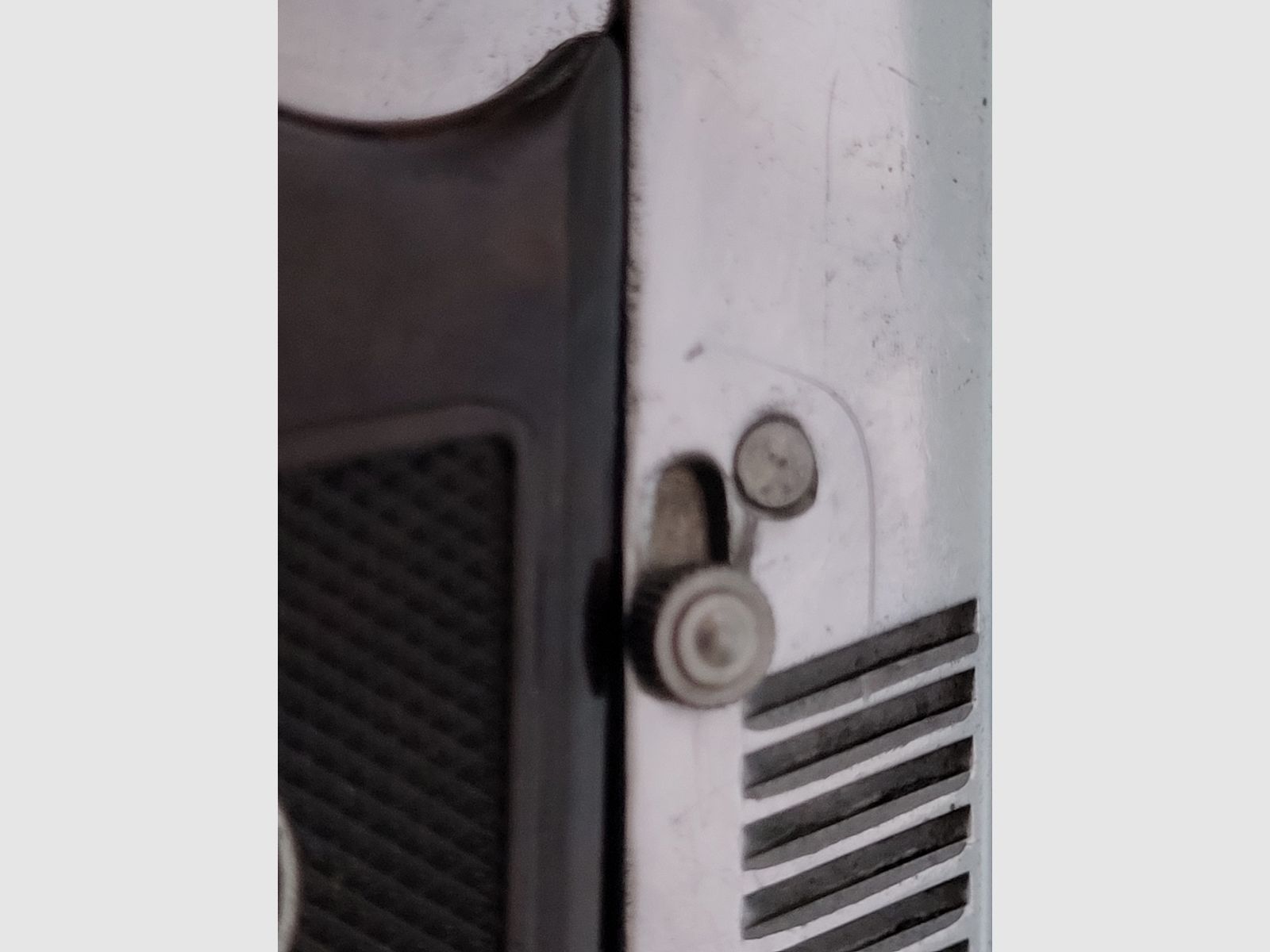 Rare Old Gas Pistol Blank Firing Pistol - ORIGINAL EM-GE Gerstenberger & C0 Model . 6 Patent - 1950s