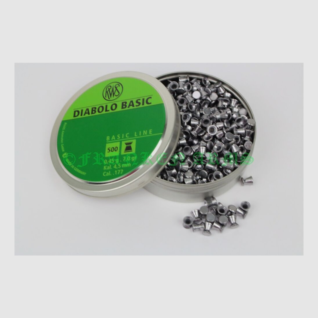 RWS Diabolo Basic 4,5mm 500 piezas