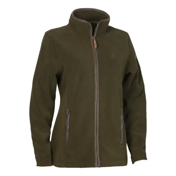 Fleecejacke Damen Percussion Scotland Kaki, Bild 1 von 2