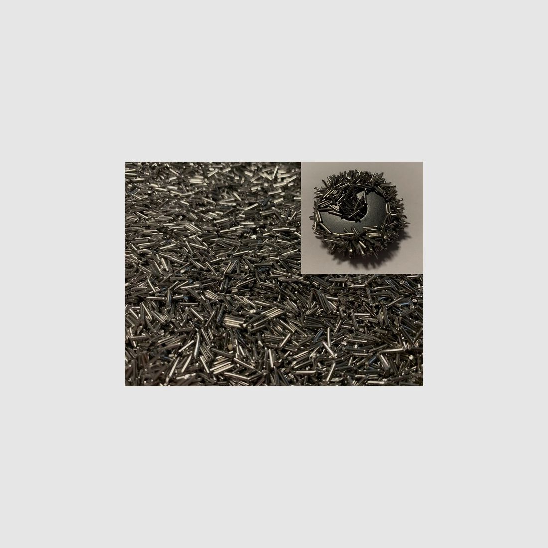 Edelstahlgranulat Reinigungspins magnetisch Tumbler Pins Granulat 900 Gramm 1,1mm x 10mm
