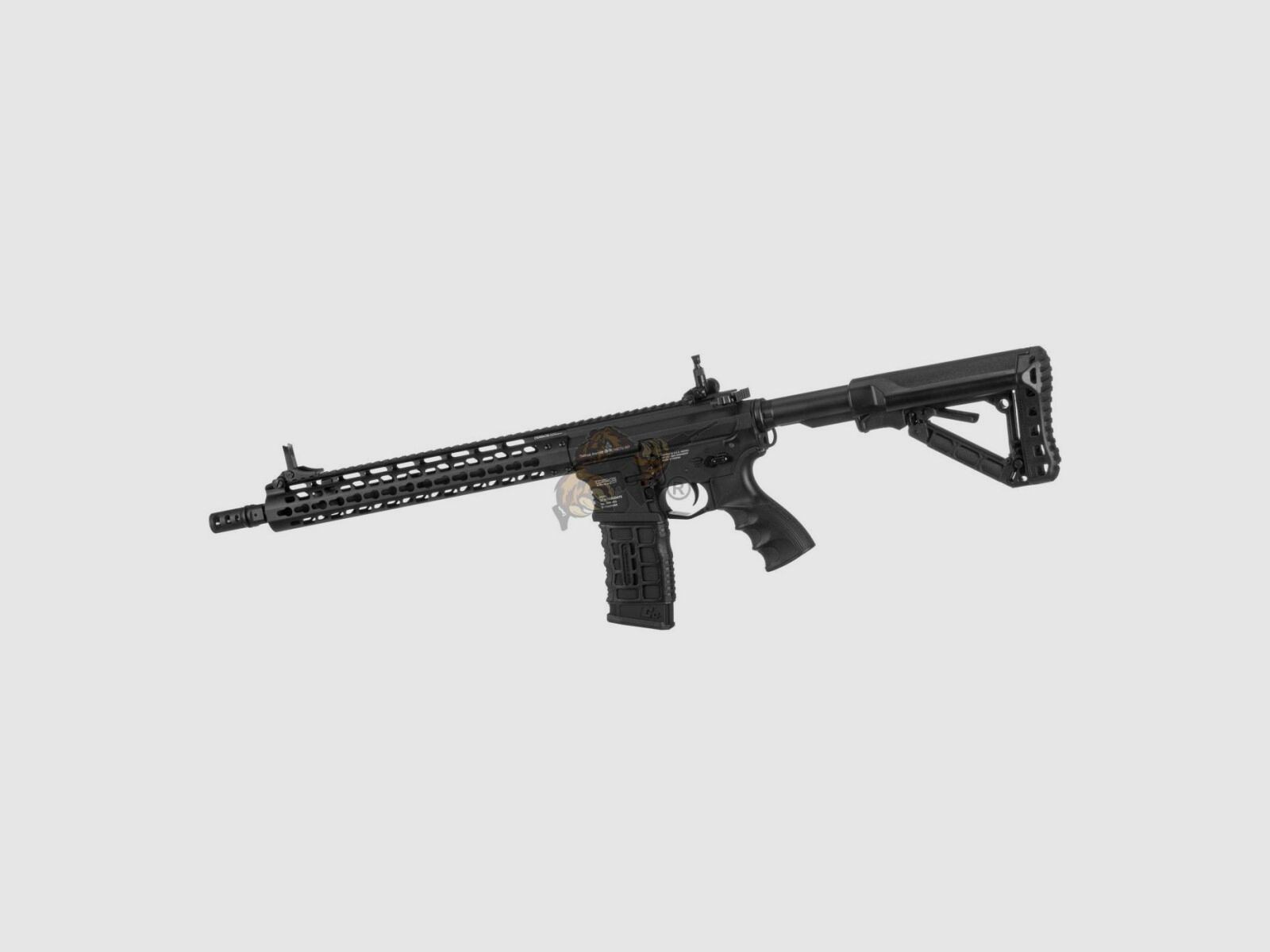 G&G GC16 Wild Hog 13.5" with ETU in Black Airsoft S-AEG free from 18