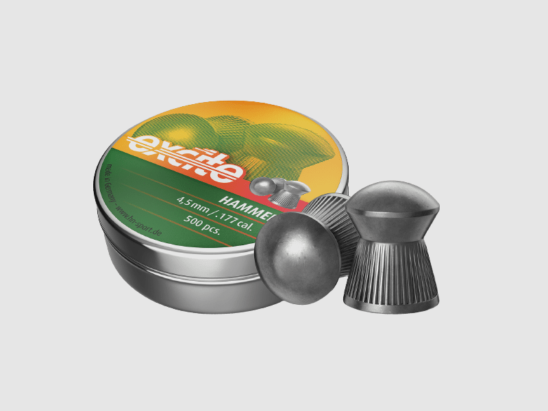 H&N Excite Hammer Diabolo 4.5 mm - 500 pcs.
