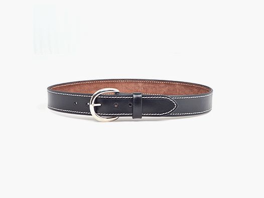Gürtel Casual 142,2cm Black glatt