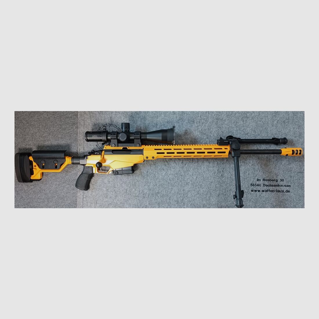Tikka T3x TACT A1 mit Custom Cerakote & ERATAC + ZF GPO 4,5-27x50i