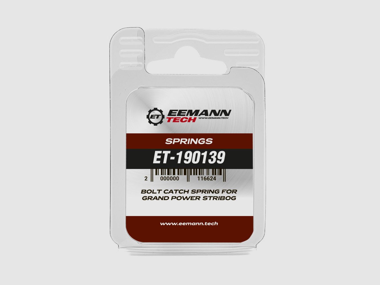 Retention spring for Eemann Tech bolt for Stribog Grand Power, image 3 of 3