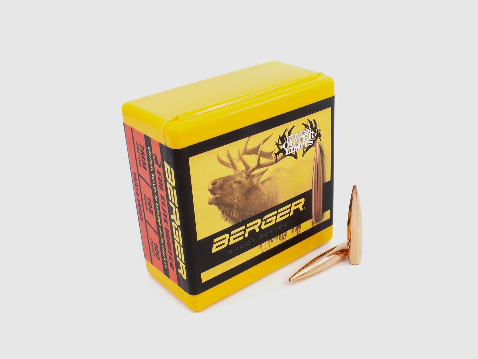 Berger Geschoss 7mm/.284 EOL Elite Hunter 195GR 100 Stück