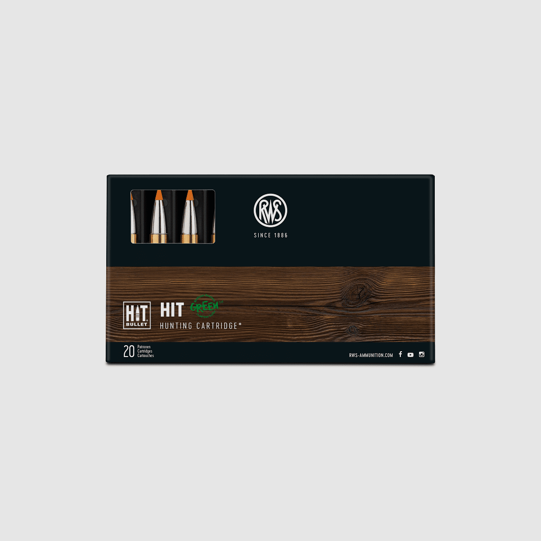 RWS .308 Win HIT 165gr. - 20 Stk