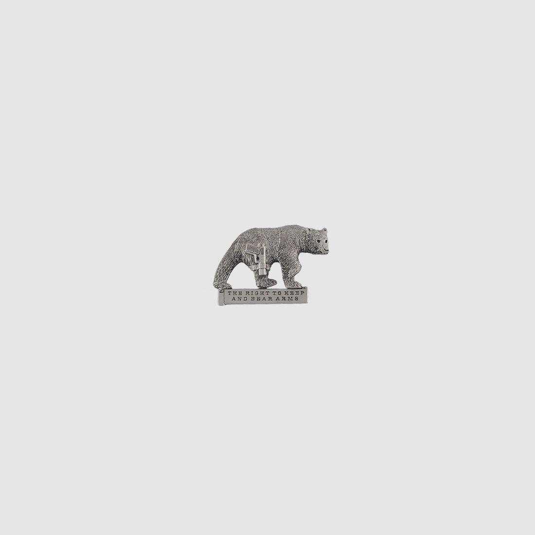 Épinglette Ours avec Pistolet