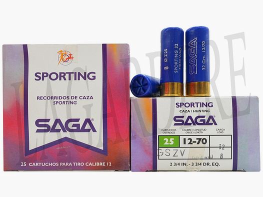 SAGA SPORTING 32 FEUTRE 8 (PATRONEN FÜR SCHROT)
