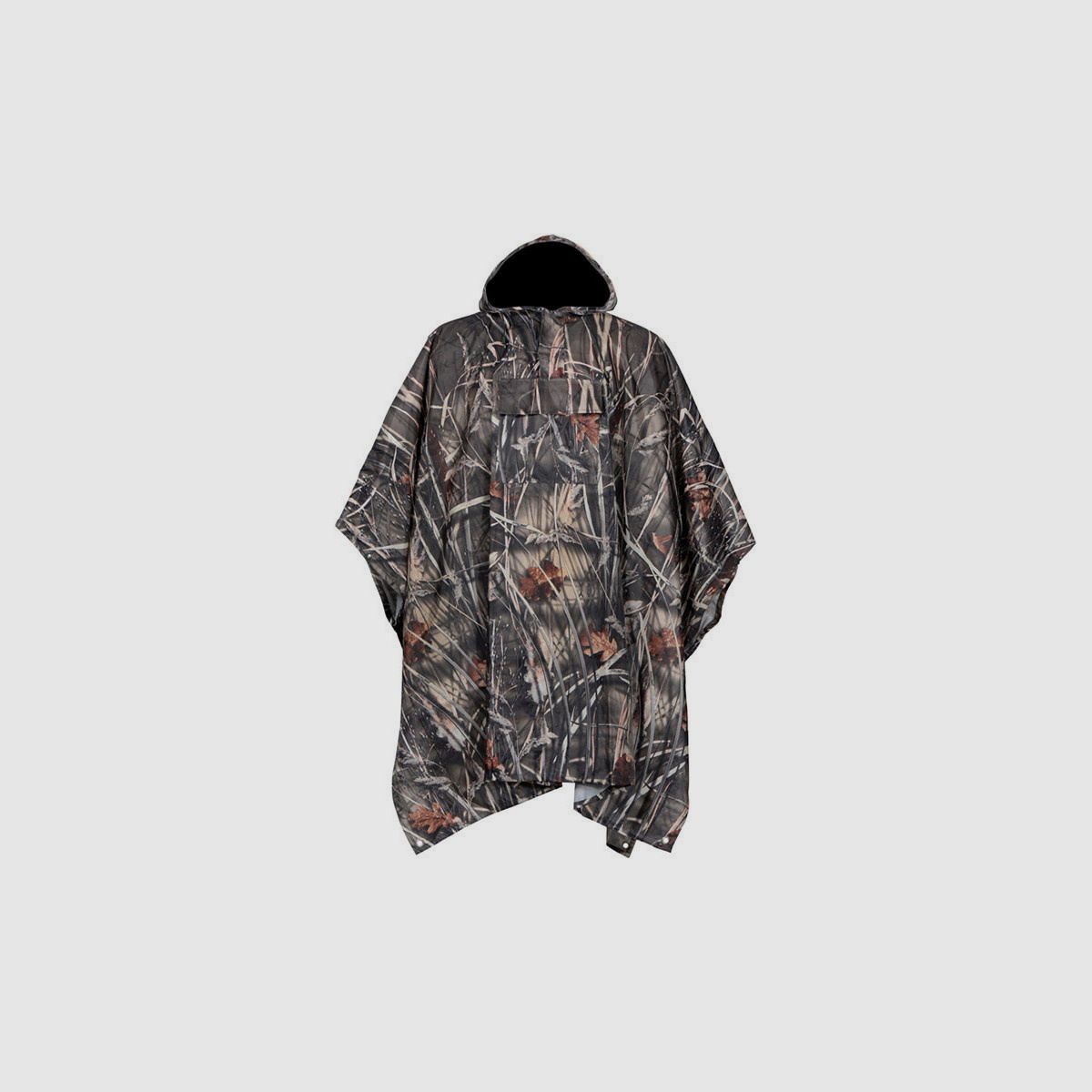 PERCUSSION Poncho camo olive