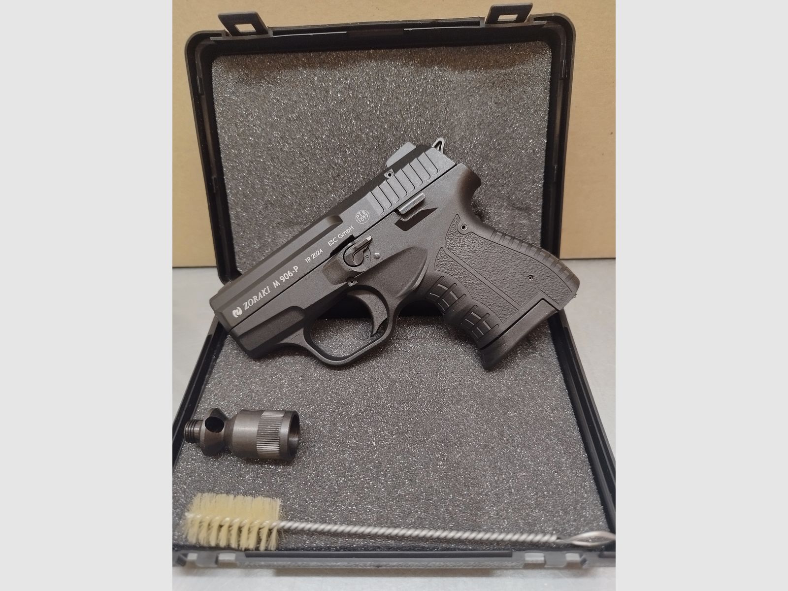 Zoraki 906 pistola a salve 9mm PAK nera !!Nuovo!!