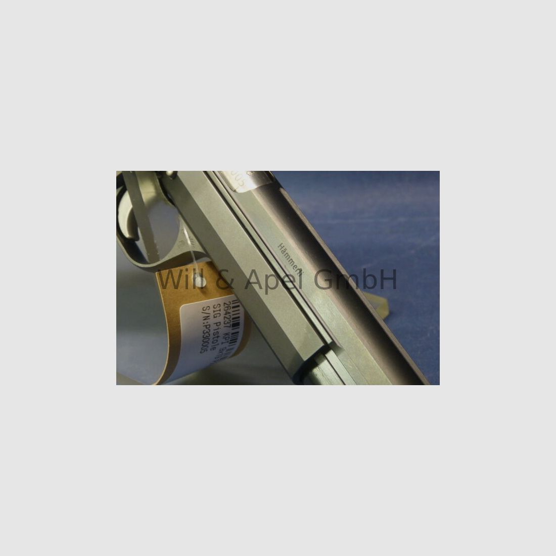 SIG P210 Long Slide Heavy Frame Sport 6 INCH