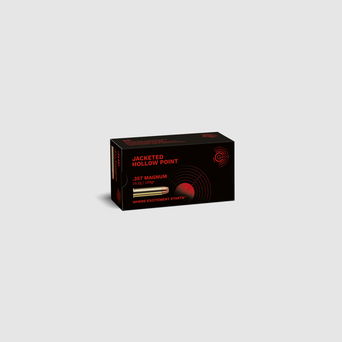 Geco .357 Mag. JHP 158gr 10,2g