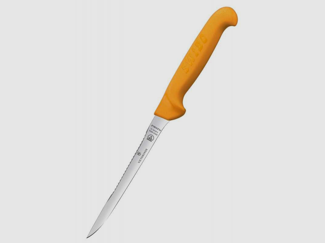 Victorinox Fischfiletiermesser, schmaler Griff mit Entschupper