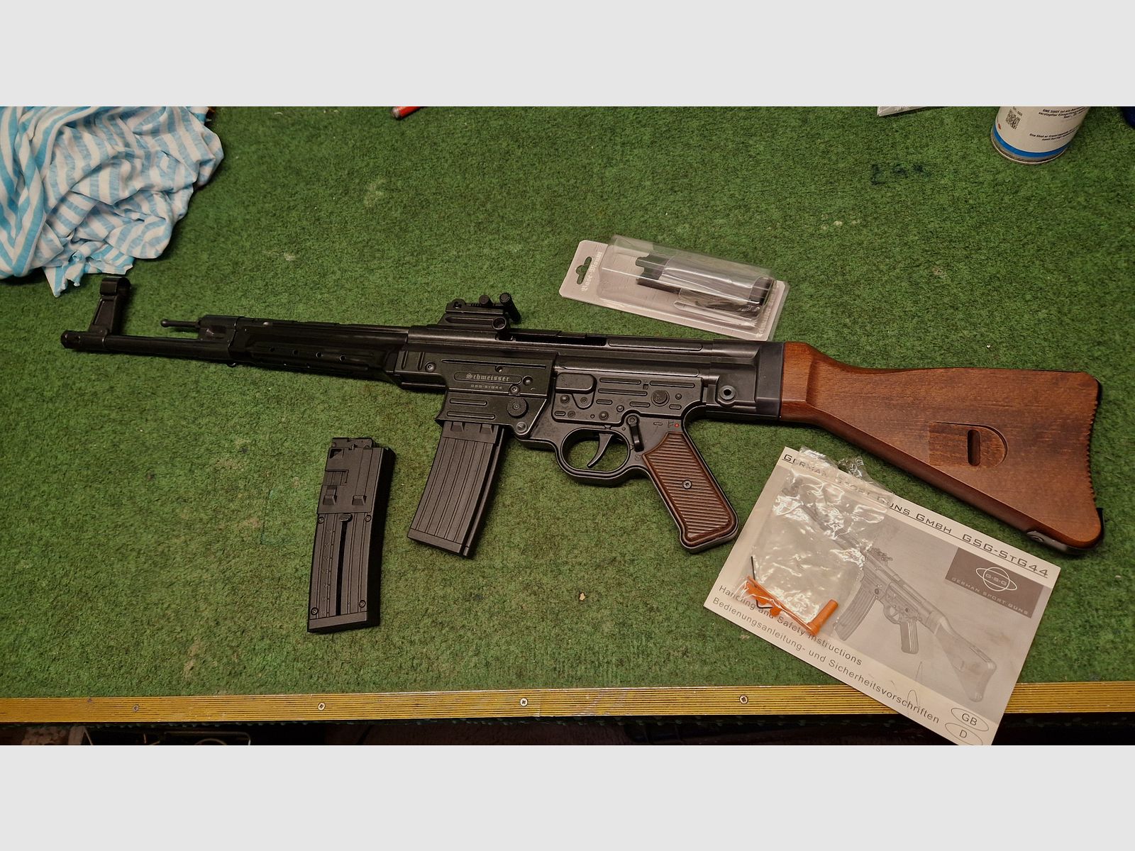 StG44, MP44, Sturmgewehr 44, de GSG en .22lfb