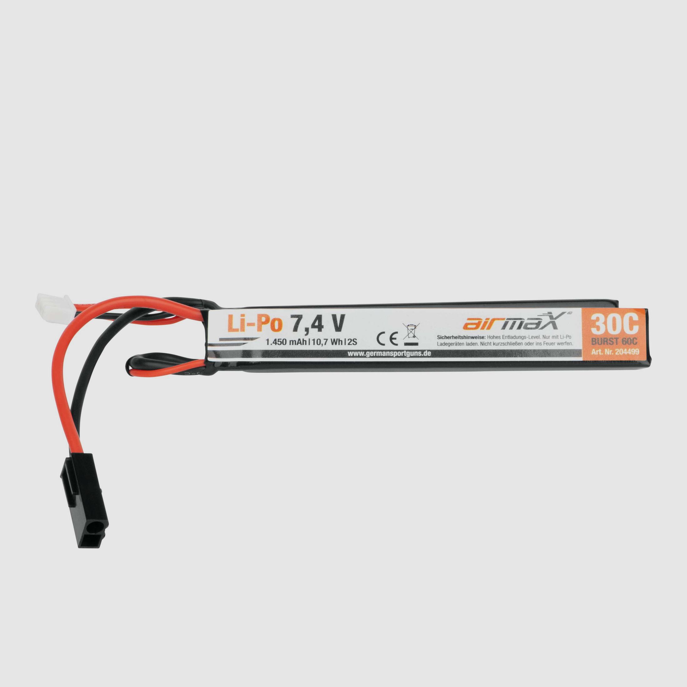 GSG Akku Li-Po 7,4V | 1.450 mAh - Airsoft