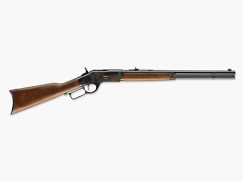 Winchester Mod 1873 Short Rifle Case Hardened Lever Action Rifle Kal 44...