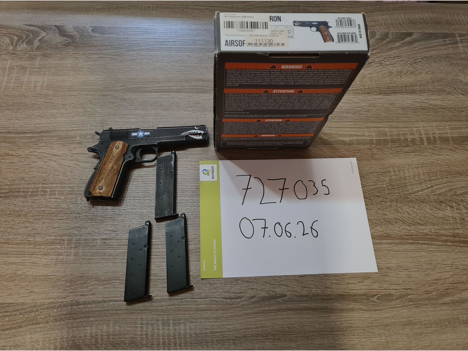 AW CUSTOM 1911 Squatron