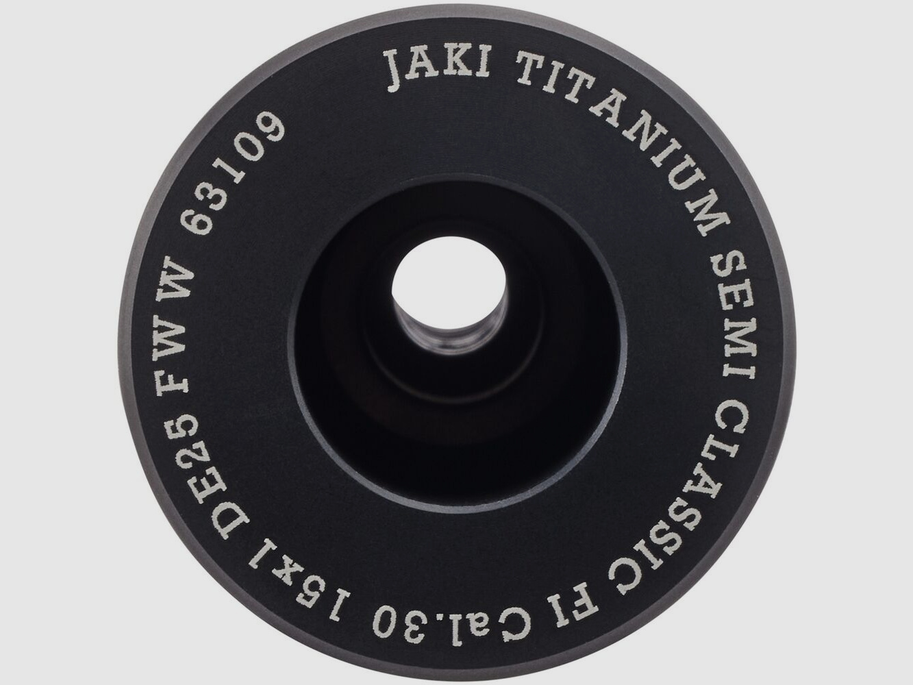 JAKI Suppressor Titanium Semi Classic Caliber .22 - .338 .30 / 7.62 mm - M15x1