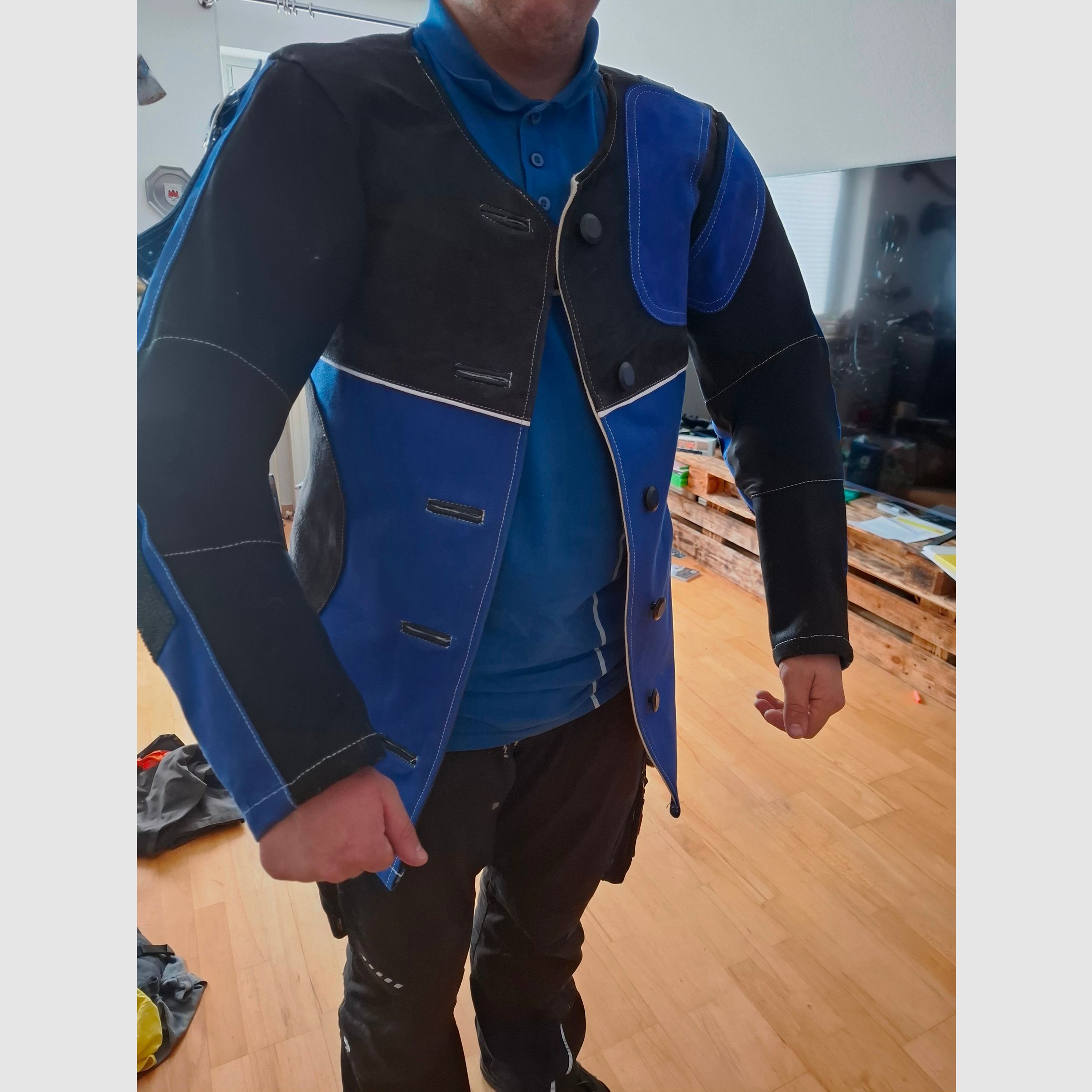 Chaqueta de tiro deportivo