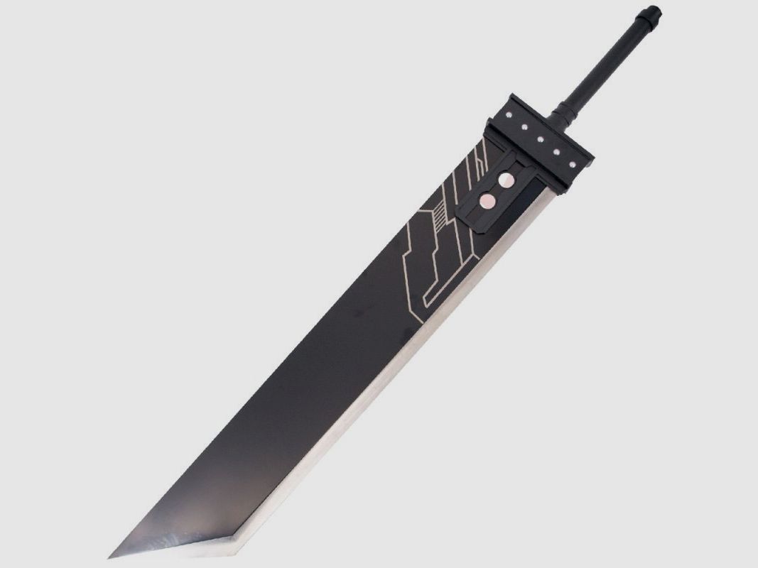 Tank Sword Final Fantasy with black blade
