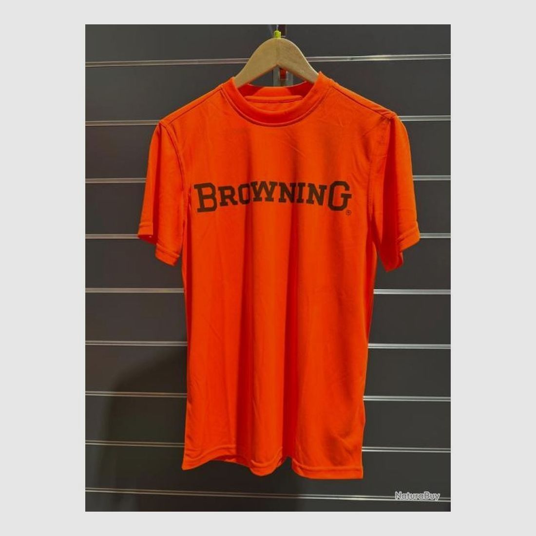 Browning Teamspirit T-Shirt Orange Blaze - Atmungsaktiv - Optimaler Komfort - Für Aktive Jagd, Bild 5 von 5