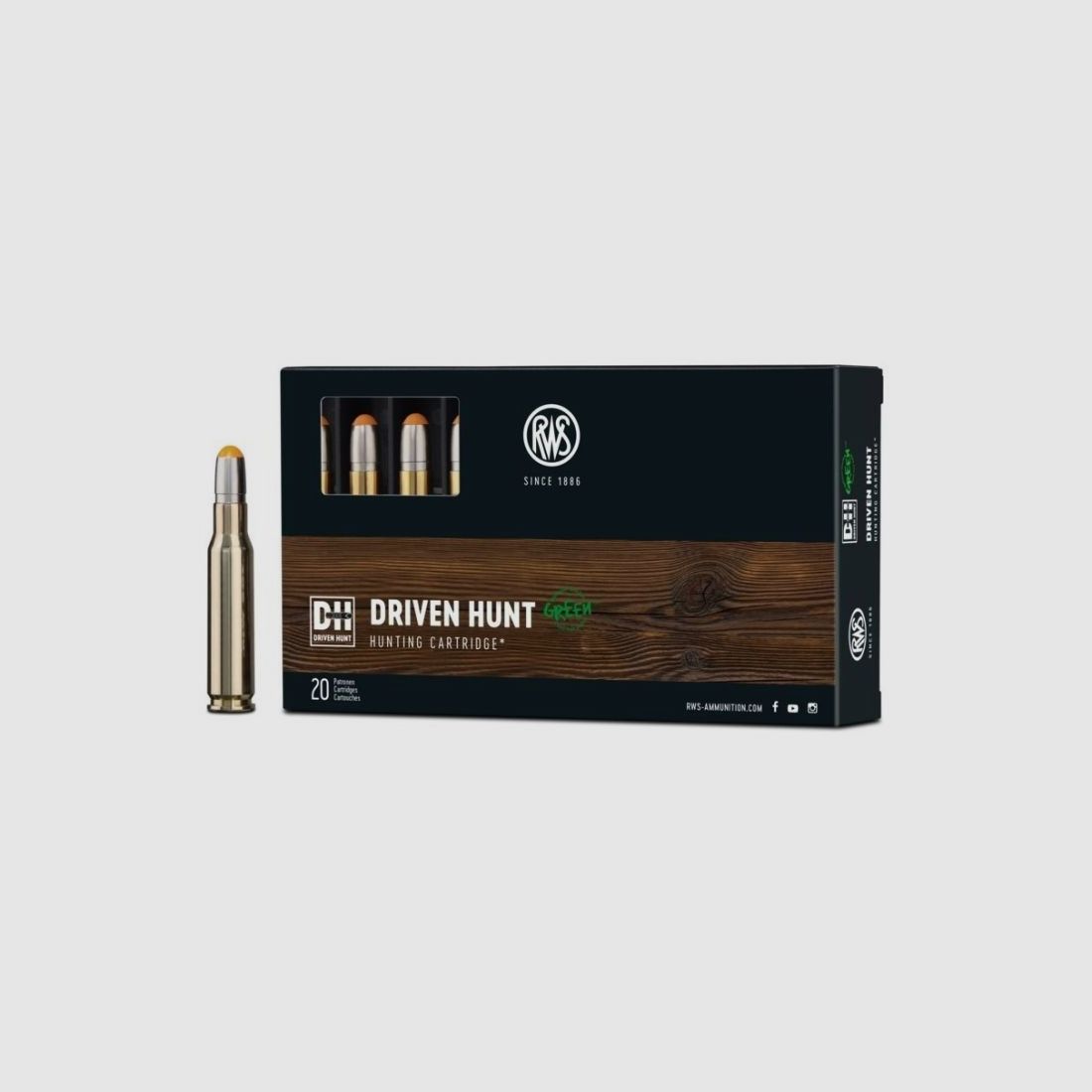 Munition RWS .308 Win Driven Hunt 165 gr, Bild 1 von 12