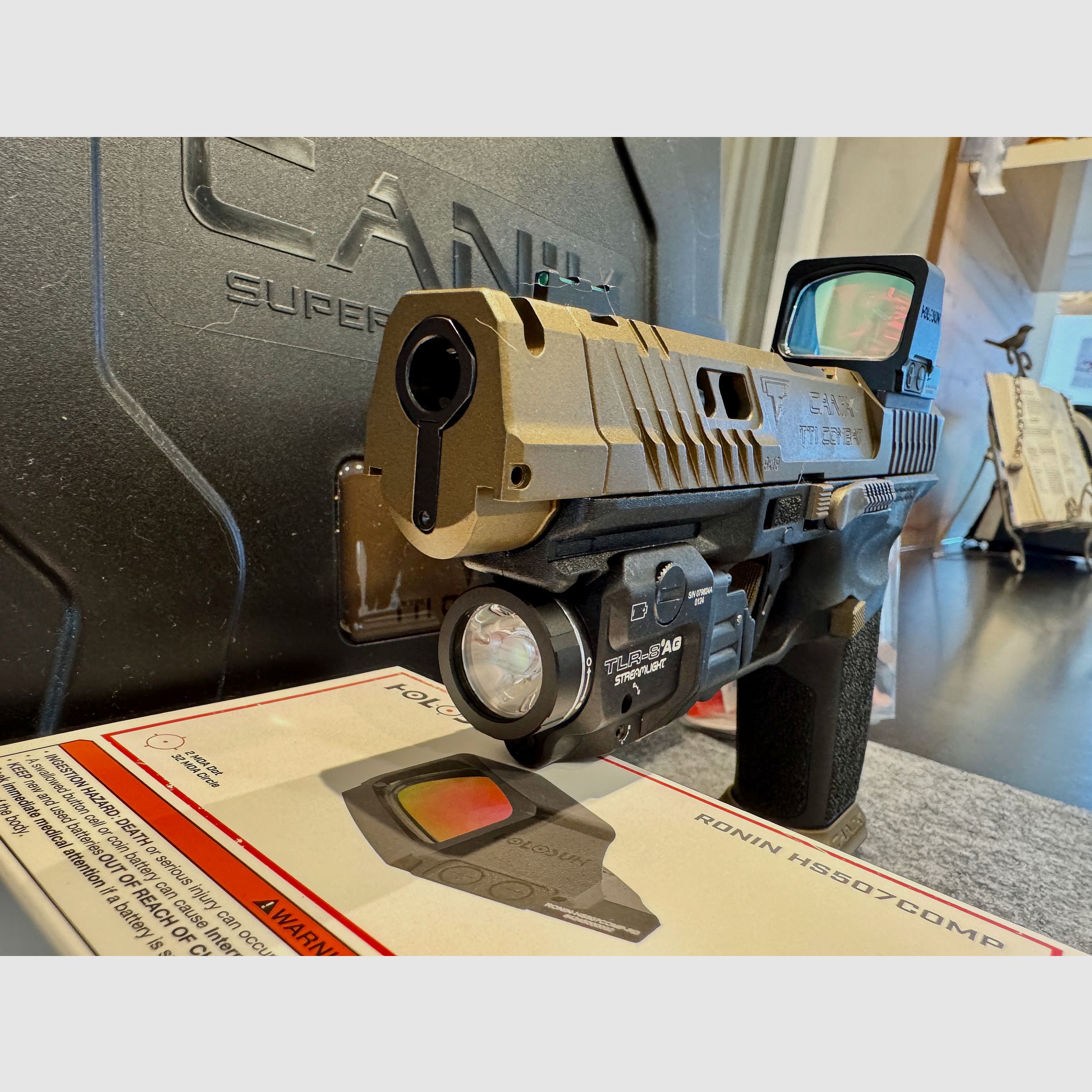 Canik TP9  TTI Combat Taran Tactical 9x19mm