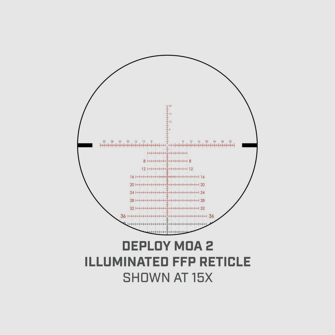 Bushnell Zielfernrohr Match PRO 5-30x56mm Deploy MOA 2 Leuchtabsehen 34mm