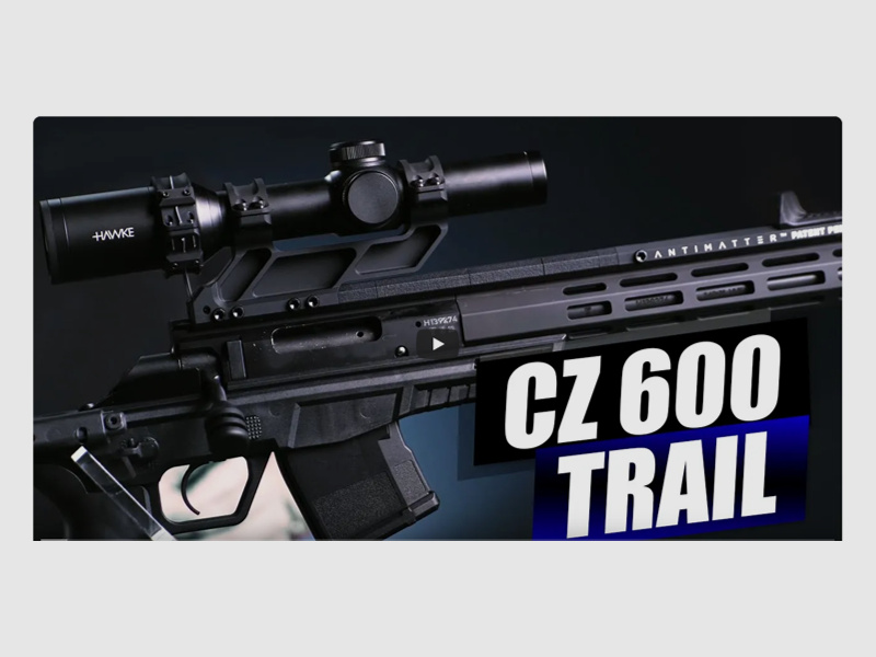 CZ - Repetierbüchse 600 Trail im Kaliber 7,62x39 mit Antimatters ScopeSwitch ...