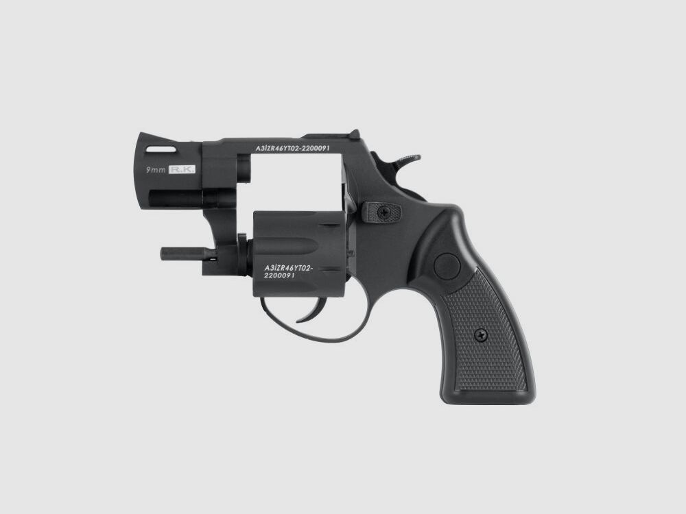Zoraki R2 2" blank firing revolver 9mm R. - gas signal