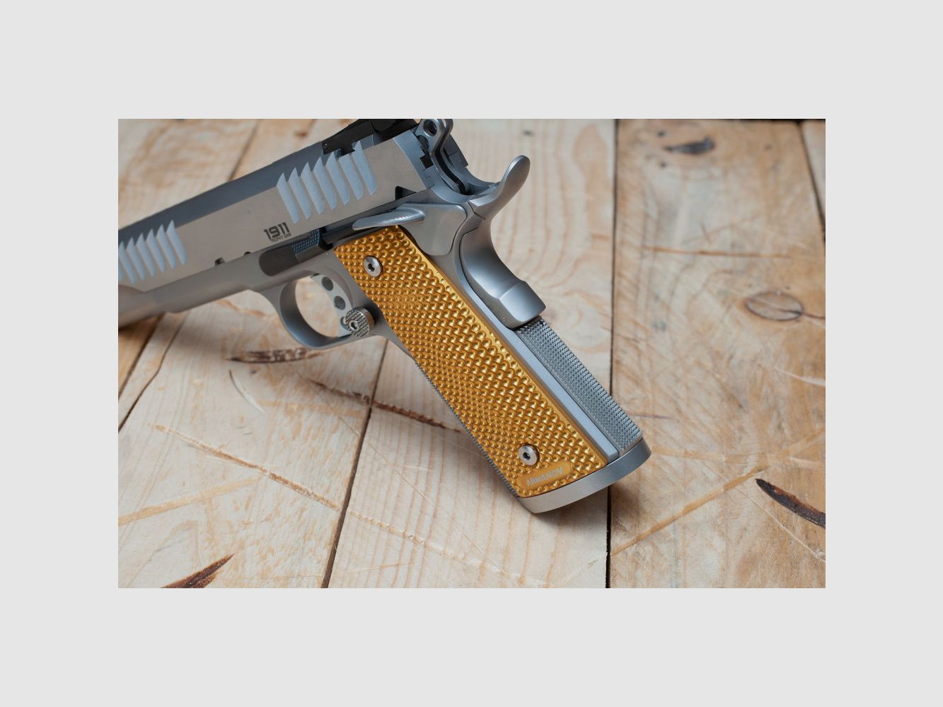 Armanov PG1911L/PG1911M SpidErgo Pistol Grips for 1911, Color: Purple, Size: Large, image 2 of 3