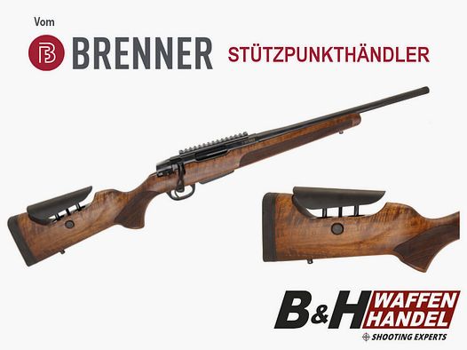 Brenner BR20 L.E. Holzschaft mit verstellbarem Schaftrücken LL 47cm