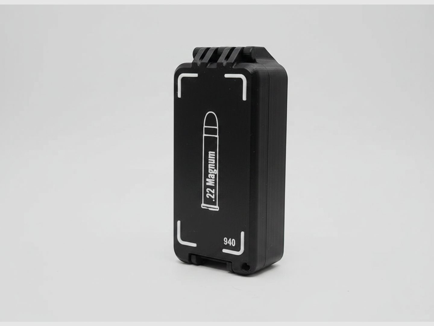Filamelt Munitionsbox / 22 WMR / 'Klapp- / Rastdeckel' / Patronenbox, Ammo Box
