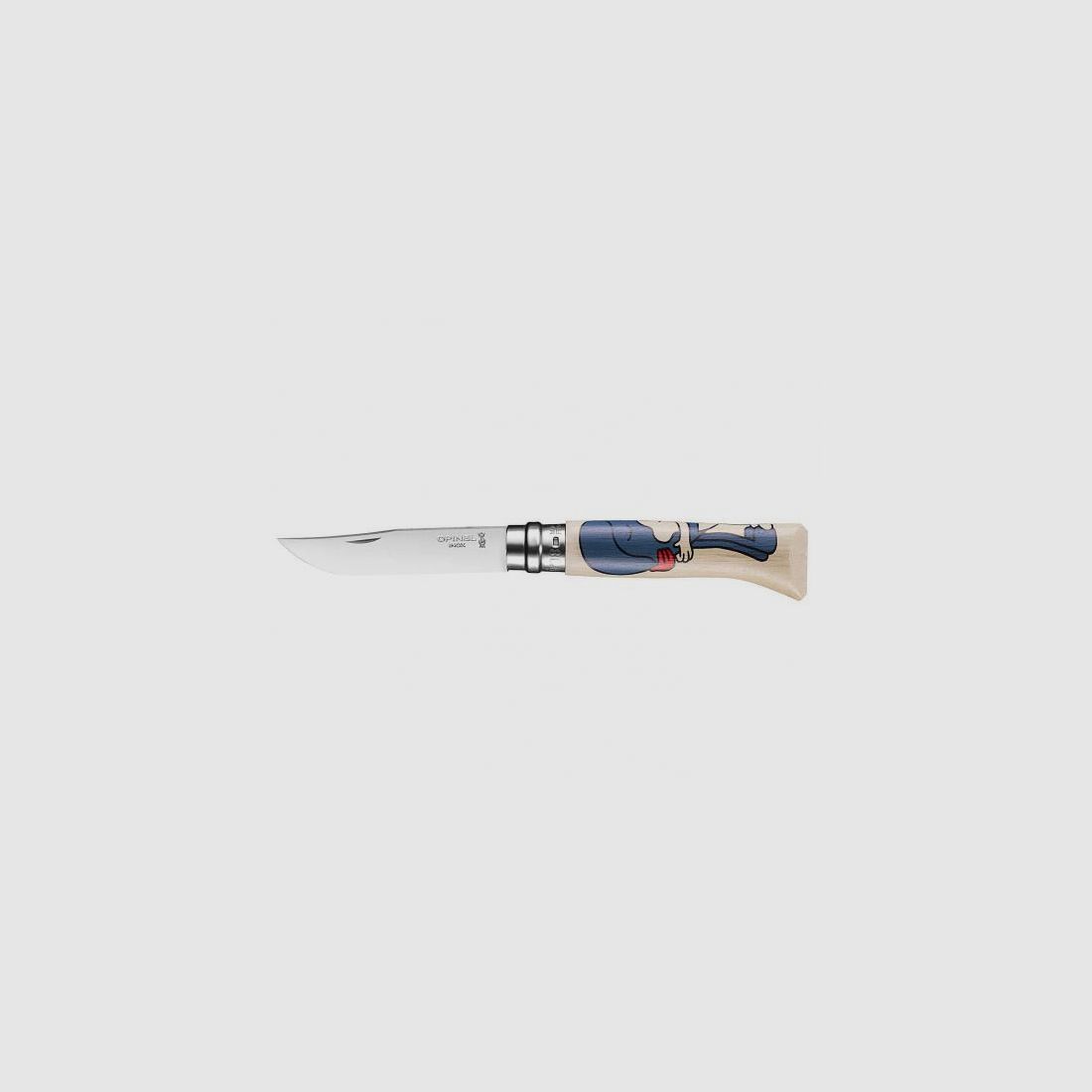 Opinel Taschenmesser No 08 rostfrei Edition FRANCE ! Jeremyville