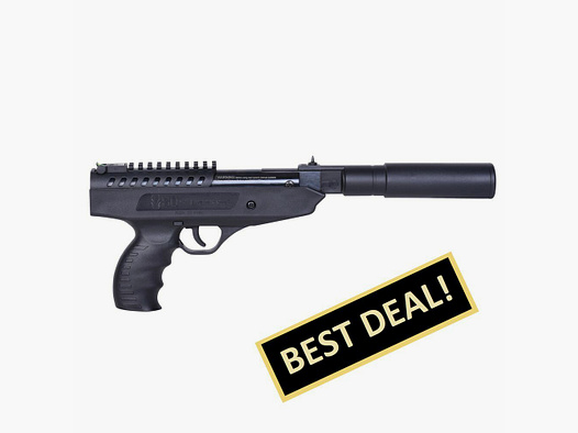 BO Langley Silencer Nero 5,5mm - Arma a Pressione a Molla