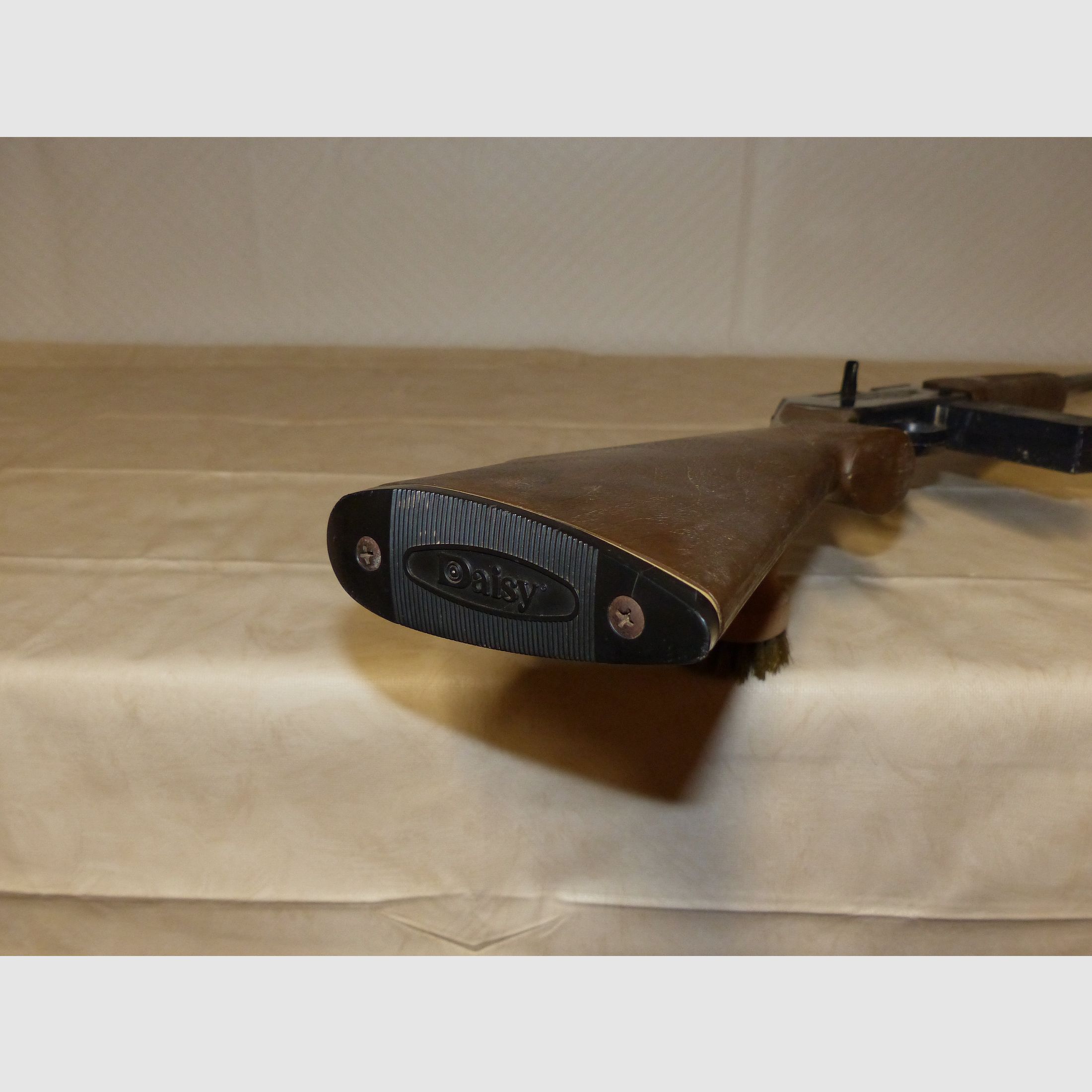 Carabina de aire comprimido Co2 de palanca inferior Daisy Power Line Mod. 990 Cal. 4,5 mm Diabolo y BB Dual Power USA vintage