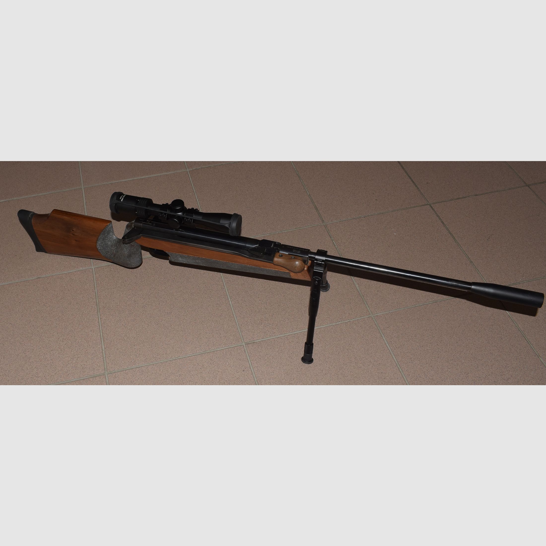 Air rifle Walther LGR sniper conversion completely revised