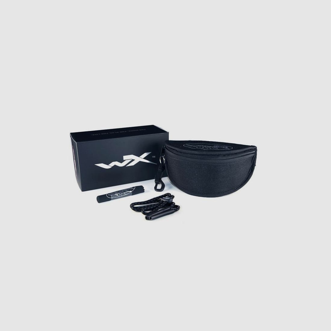 Wiley X – Occhiali di protezione / ROGUE COMM / Smoke Grey + Clear + Light Rust / Tan, immagine 2 di 6