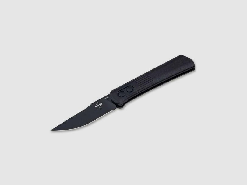 Böker Plus Alluvial All Black Coltello Automatico, immagine 1 di 4
