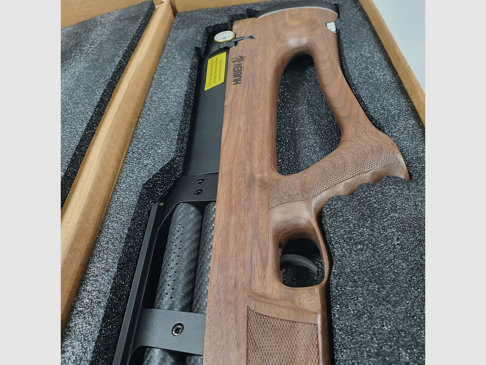 Huben K1 Special Edition, Holzschaft, 5,5 mm PCP, Bild 3 von 6