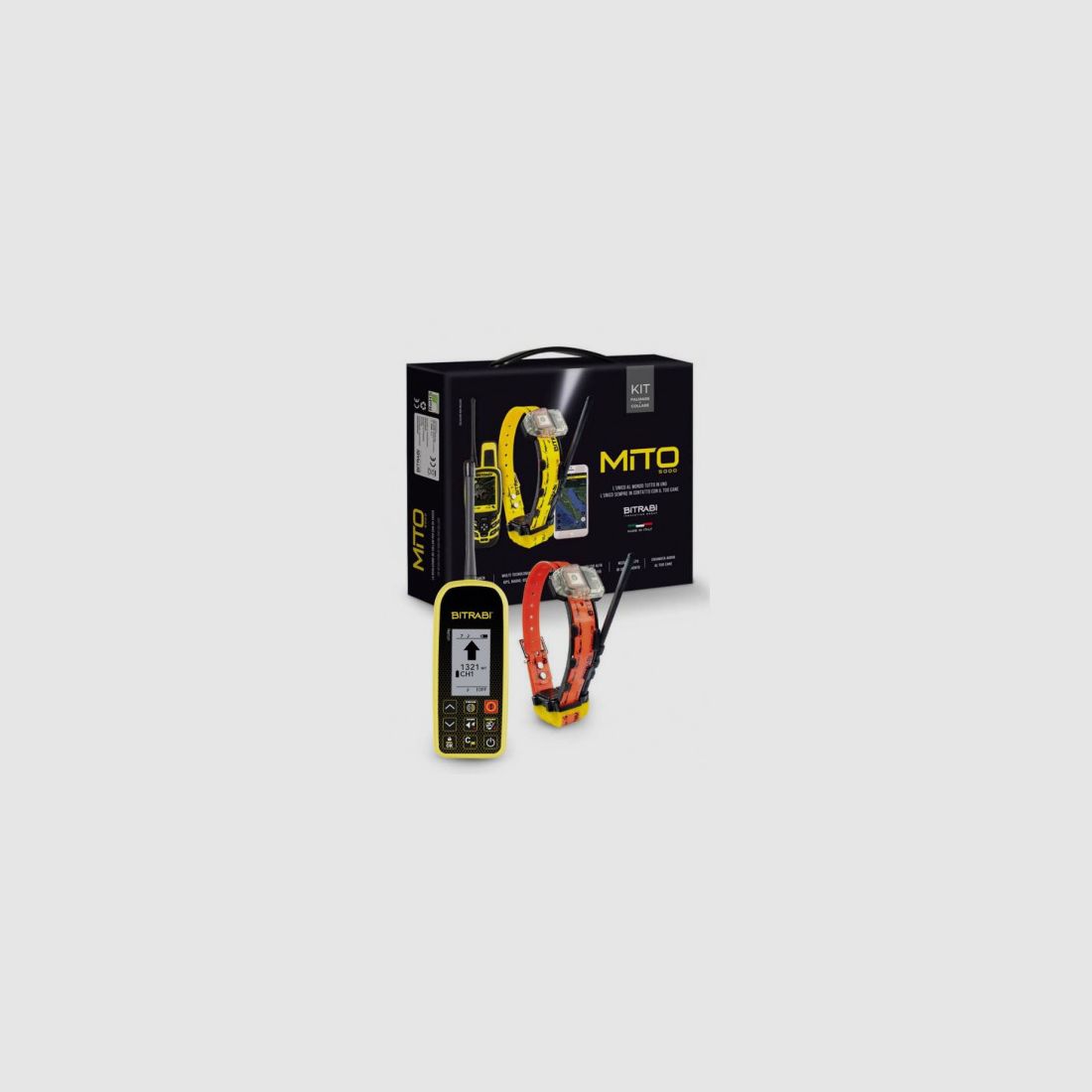 Kit Halsband MITO 5100 und Handgerät BS PLANET 103 LEGEND mit Bluetooth und Beeper Art. BTB5100BTLEGEND-B BITRABI, Bild 1 von 3