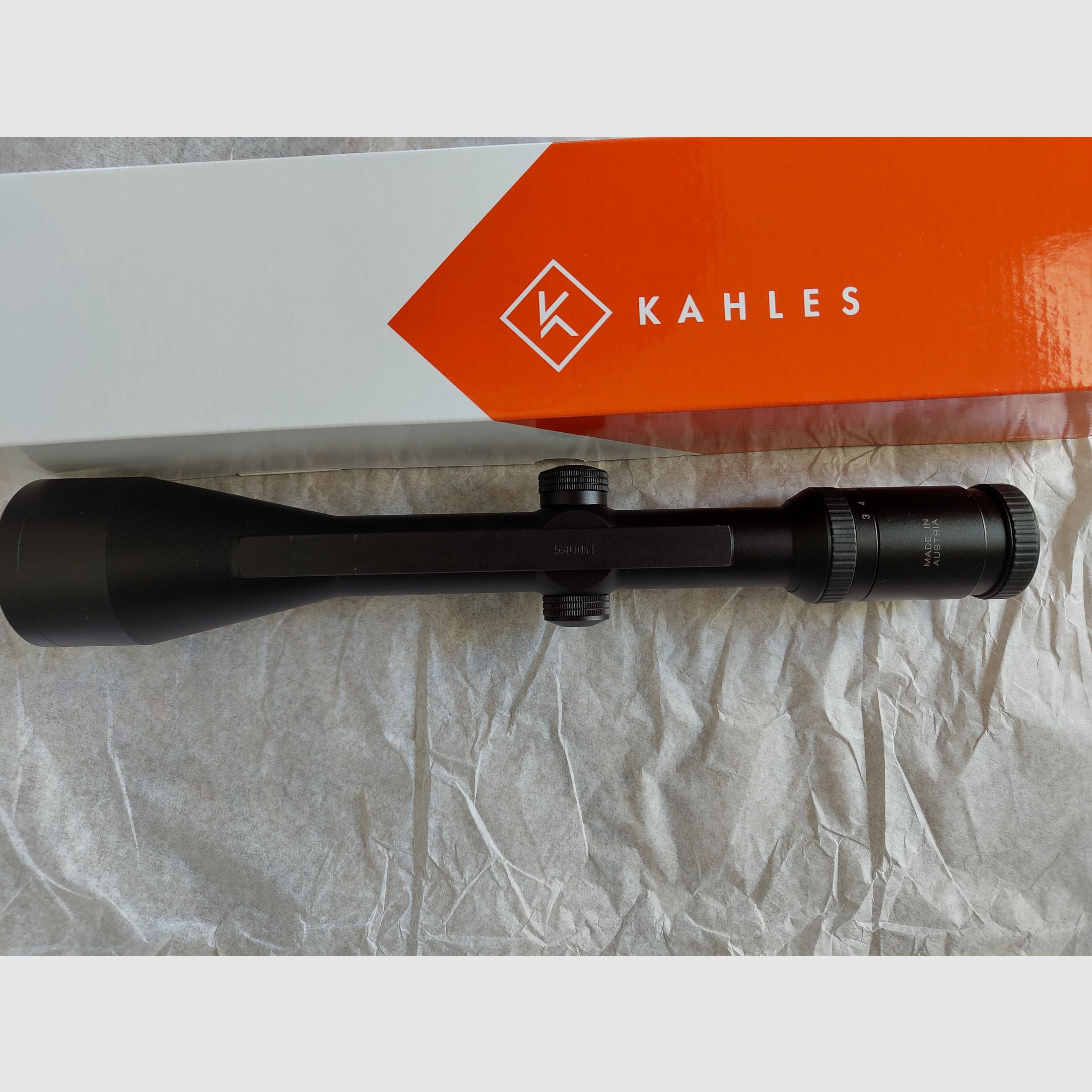 Scope Kahles Helia CB 3-12x56 LA 4 refurbished, imagen 3 de 5